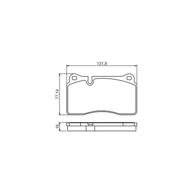 Гальмівні колодки Bosch 0 986 494 207 - picture 6