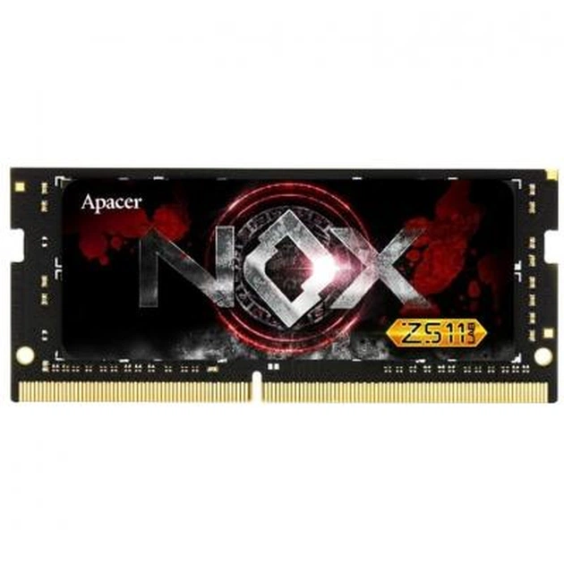 Модуль пам'яті для ноутбука SoDIMM DDR4 8GB 2400 MHz NOX Series Apacer (ES.08G2T.GEE) - изображение 1