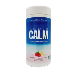 Мінерали Natural Vitality Антистресовий напій, смак малина лимон, CALM, Powder Raspberr (PTG00009) зображення 1