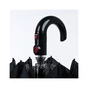 Парасоля Knirps T.260 Crook Handle Gatsby Black (Kn95 3260 4109) - зменшене зображення 2