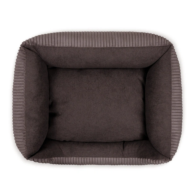 Лежак для тварин Pet Fashion DEVID 62х50х19 см шоколадний (4823082444502) - picture 4