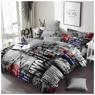 Постільна білизна MirSon Бязь Premium 17-0034 Celeste 160x220 (2200001476684) зображення 1