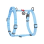Шлея для собак WAUDOG Н-подібна Re-cotton з QR паспортом, світловідбивна S блакитна (25912) - зменшене зображення 2
