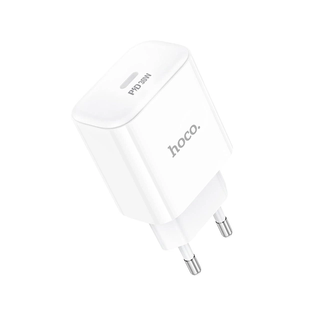 Зарядное устройство HOCO C76A Pro Majestic USB-C PD30W White (6942007616300) - изображение 1