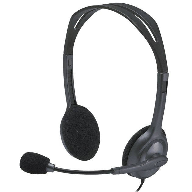 Наушники Logitech H111 Stereo Headset with 1*4pin jack (981-000593) - изображение 1
