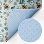 Пелюшки для собак MISOKO&CO Багаторазова з бджолами 40х50 см 1 шт блакитна (HAINMSK70029) - уменьшенное изображение 2