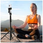 Штатив Ugreen LP680 Selfie Stick Tripod with Bluetooth Remote Black (15609) - зменшене зображення 10