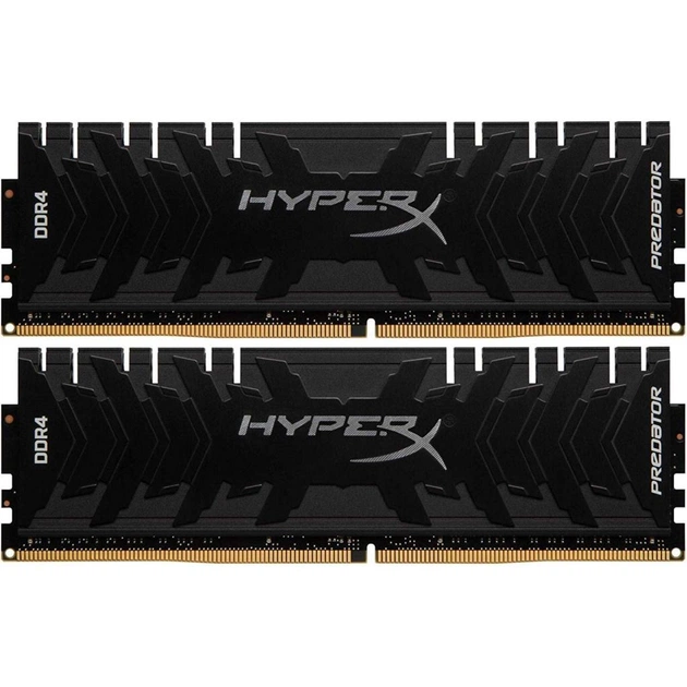 Модуль пам'яті для комп'ютера DDR4 32GB (2x16GB) 3333 MHz HyperX Predator Kingston Fury (ex.HyperX) (HX433C16PB3K2/32) - изображение 1