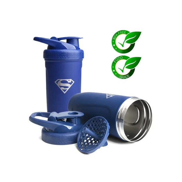 Шейкер спортивний SmartShake Reforce 900ml DC Superman (11150901) - picture 7