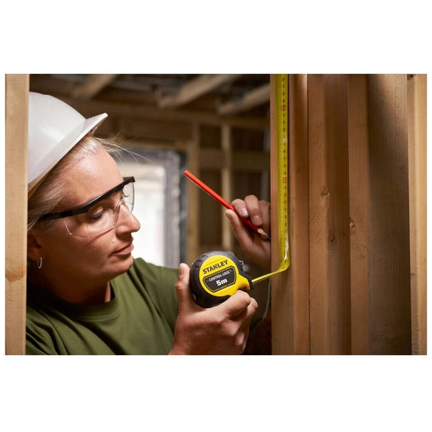 Рулетка Stanley CONTROL-LOCK, 5мх25мм, у прогумованому корпусі, з двосторонньою шкалою (STHT37231-0) - picture 12