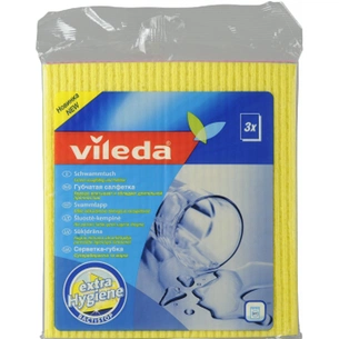 Серветки для прибирання Vileda вологопоглинаючі 3 шт. (4003790028199) зображення 1