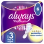 Гігієнічні прокладки Always Platinum Day&Night (Розмір 3) 6 шт. (8001090445032) - уменьшенное изображение 1