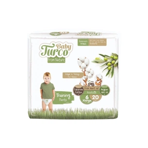 Підгузки Baby Turco трусики XL Розмір 6 (16+ кг) 20 шт (8682241200702) зображення 1
