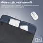 Чохол до ноутбука Promate 13" Limber-SB Black (limber-sb.black) - зменшене зображення 2
