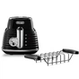 Тостер DeLonghi CTZ 2103.BK (CTZ2103.BK) - зменшене зображення 2
