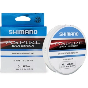 Волосінь Shimano Aspire Silk Shock 150m 0.165mm 3.0kg (2266.75.16) зображення 1