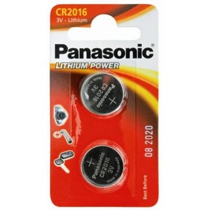 Батарейка Panasonic CR 2016 * 2 LITHIUM (CR-2016EL/2B) зображення 1