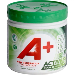Засіб для видалення плям A+ Active 5 White 465 г (8435495819066) зображення 1