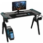 Комп'ютерний стіл GT Racer GT Racer T-1444 (140x60x73) Black (T-1444 (140x60x73) Black) - зменшене зображення 5