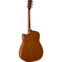 Гітара електроакустична Yamaha FGX800C Natural - зменшене зображення 4