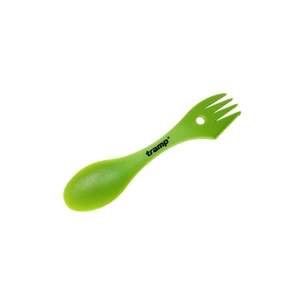 Ложка-виделка туристична Tramp пластик Green (UTRC-069-green) зображення 1
