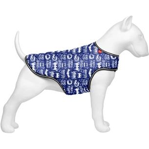 Курточка для тварин WAUDOG Clothes "Бетмен біло-блакитний" L (505-4001) зображення 1