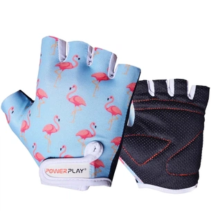Велорукавиці PowerPlay 001 Фламінго Блакитні XS (SALE_001_Blue_Flamingo_XS) изображение 1