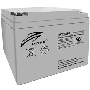 Батарея до ДБЖ Ritar AGM RT12280, 12V-28Ah (RT12280) зображення 1