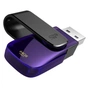 USB флеш накопичувач Silicon Power 64Gb Blaze B31 Purple USB 3.0 (SP064GBUF3B31V1U) - зменшене зображення 3