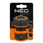 Конектор для шланга Neo Tools для шланга 3/4", з аквастопом, двокомпонентний (15-723) - зменшене зображення 5