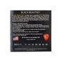 Струни для гітари DR Strings Black Beauties Electric - Extra Heavy 7-String (11-60) (BKE7-11) - зменшене зображення 3
