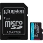 Карта пам'яті Kingston 256GB microSDXC сlass 10 UHS-I U3 V30 A2 Canvas Go Plus G4 (SDCG4/256GB) - зменшене зображення 1