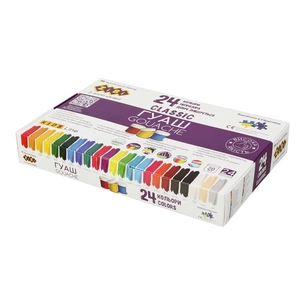 Гуашеві фарби ZiBi KIDS Line - 2, 24 кольори х 20 мл (ZB.6614) зображення 1