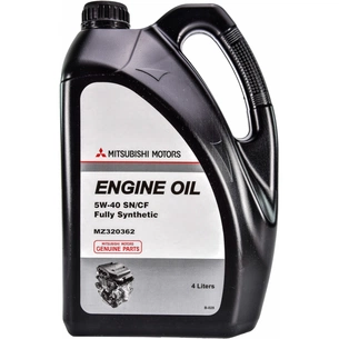 Моторна олива Mitsubishi Engine 5w-40 4л (MZ320362) зображення 1