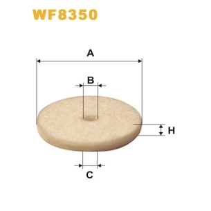 Фільтр паливний Wixfiltron WF8350 зображення 1