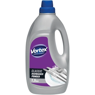 Порошок для миття посуду в посудомийці Vortex Classic 1.5 кг (4823071630985) зображення 1
