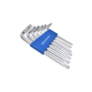 Ключ Стандарт TORX Г-подібний з отвором 7шт. (TKS0701) зображення 1