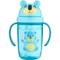Поїльник-непроливайка Canpol babies Hello Little з трубочкою 400 мл Бірюзовий (56/500_tur) - зменшене зображення 1