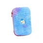 Пенал Cool For School 1 відділення з плюшем та аплікацією Блакитний (CF6514-blue) - зменшене зображення 1