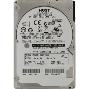 Жорсткий диск для сервера 1.2TB WDC Hitachi HGST (0B31231 / HUC101812CSS204) зображення 1