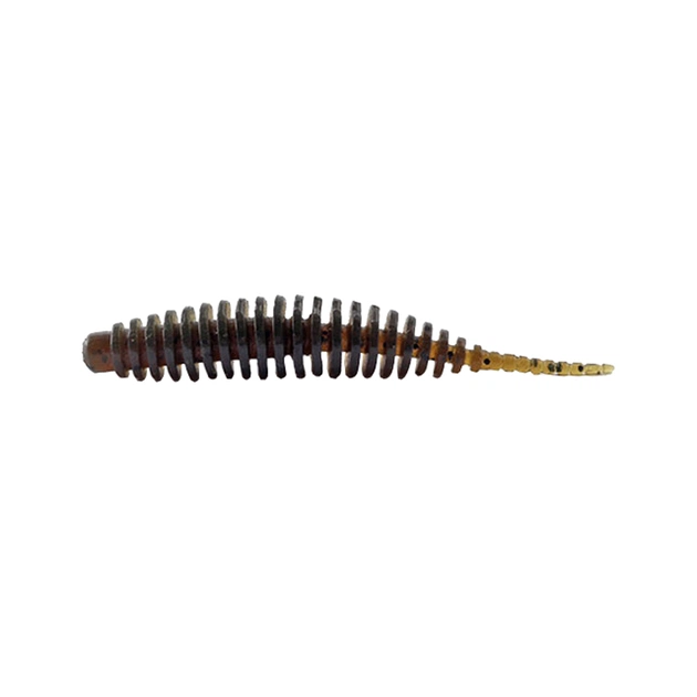 Силікон рибальський FishUP Tanta 1.5" 043 - Watermelon Brown/Black (10шт/уп) (1862.02.60) - изображение 1