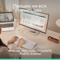 Мишка Logitech Signature Comfort Plus M850L Wireless/USB-C Off-White (910-007716) - зменшене зображення 9
