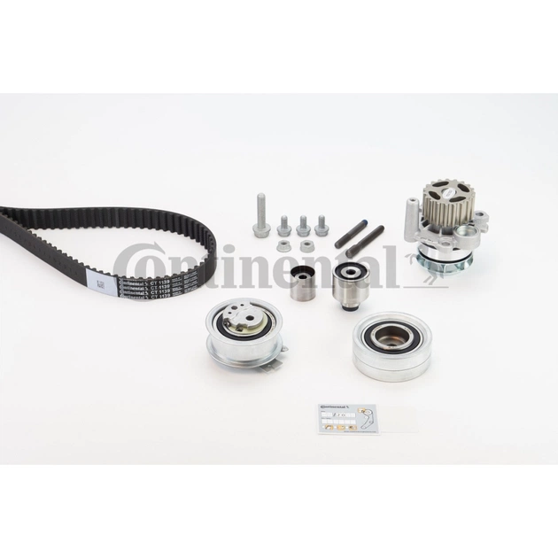 Комплект ремня ГРМ с помпой CONTITECH CT1139WP6 - изображение 1