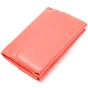 Гаманець Canpellini З натуральної шкіри флотар Кораловий (21595) - зменшене зображення 2