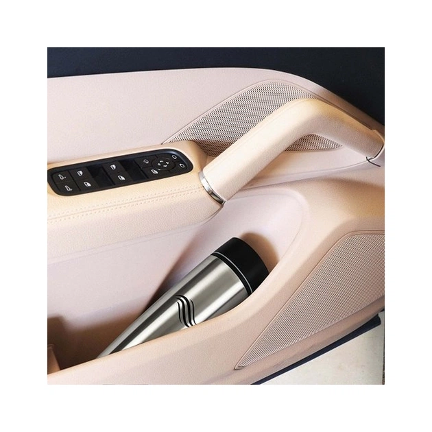 Термокружка Tavialo матовий сріблястий колір + 2 ущільнювальних кільця 460 мл (190460109) - зображення 5