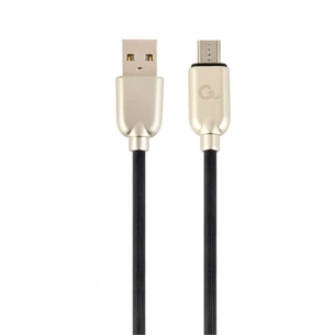 Дата кабель USB 2.0 AM to Micro 5P 2.0m Cablexpert (CC-USB2R-AMmBM-2M-W) зображення 1