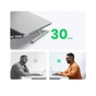 Підставка до ноутбука Ugreen LP846 Invisible Portable Desktop Laptop Stand 13-16" Silver (45415) - зменшене зображення 7