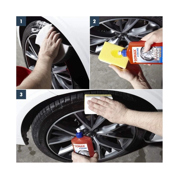 Автомобільний очисник Sonax шин глянцеве XTREME Reifen Glanzgel 500 мл (235241) - picture 6