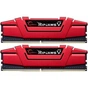 Модуль пам'яті для комп'ютера DDR4 8GB (2x4GB) 2400 MHz RipjawsV Red G.Skill (F4-2400C15D-8GVR) - зменшене зображення 1