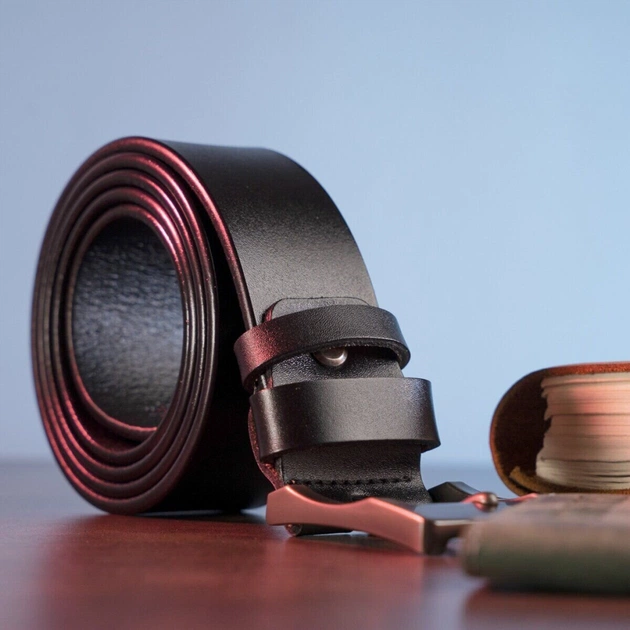 Ремінь Vintage Classic Чорний (20223) - зображення 9